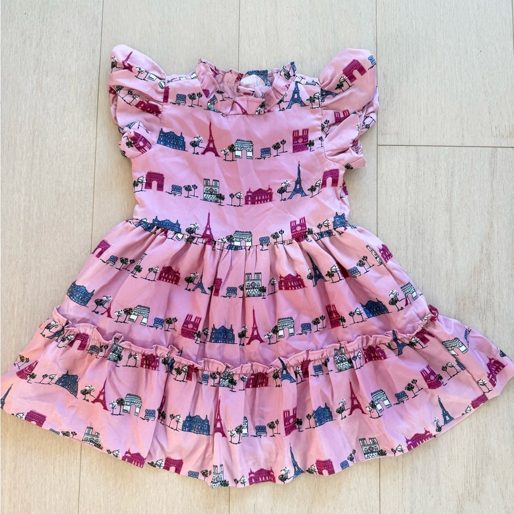 Janie and Jack Paris Ruffle Dress